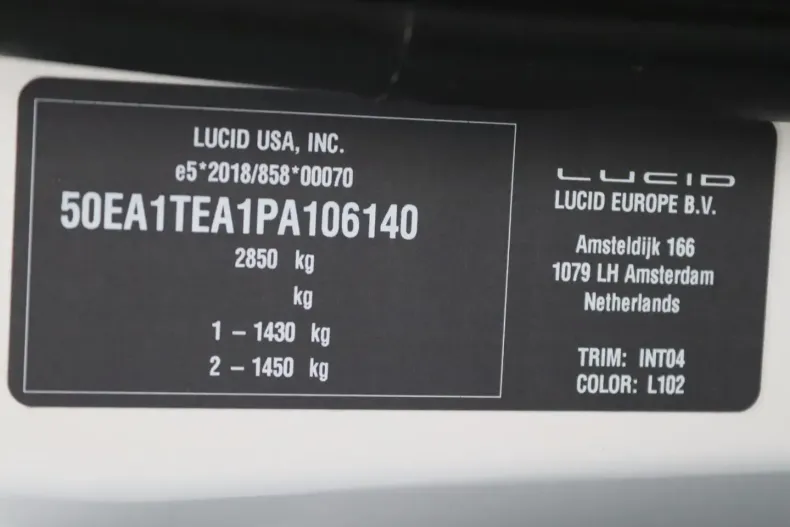 Lucid Air din 2024 cu 15.692 km - oferta LUC176823 - foto 17