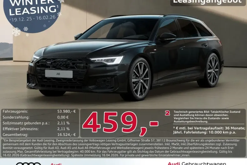 Audi A6 din 2025 cu 19.307 km - oferta AUD176843 - foto 1