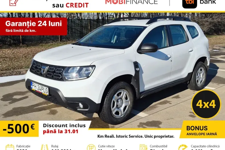 Dacia Duster din 2021 cu 161.800 km - oferta DAC178059 - foto 1