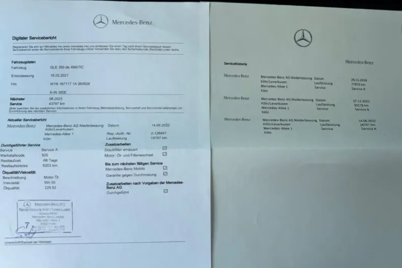 Mercedes-Benz GLE 350 din 2021 cu 94.400 km - oferta MER178583 - foto 30