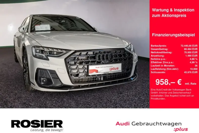 Audi A8 din 2023 cu 41.760 km - oferta AUD178699 - foto 1