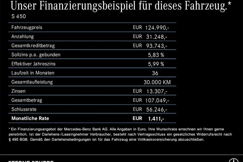 Mercedes-Benz S 450 (Clasa S) din 2025 cu 11.380 km - oferta MER180599 - foto 11