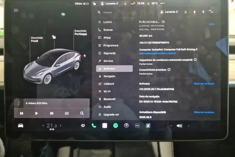Tesla Model 3 din 2021 cu 65.600 km - oferta TES181375 - foto 14
