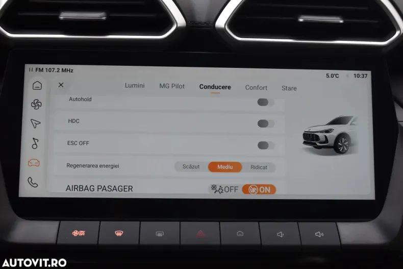 MG ZS HEV din 2025 cu 775 km - oferta MG0181384 - foto 18