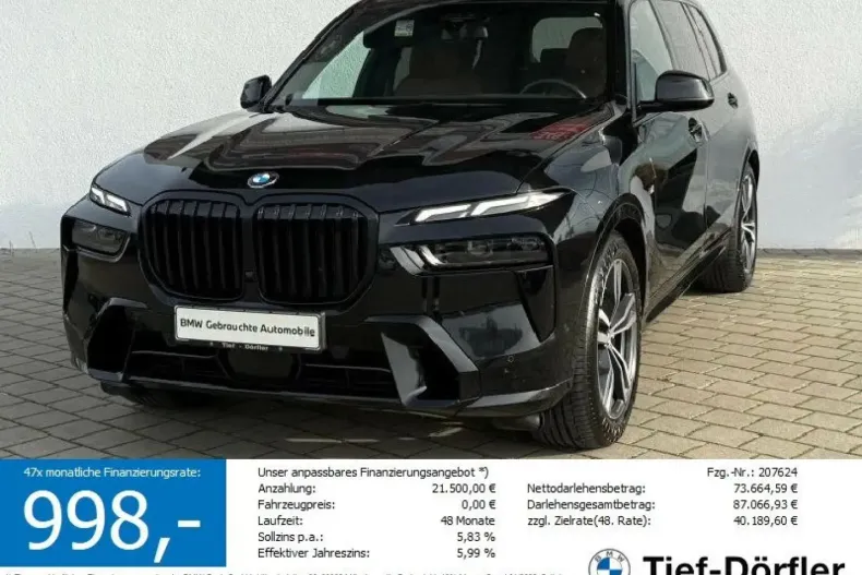 BMW X7 (Seria X) din 2024 cu 60.900 km - oferta BMW181458 - foto 1
