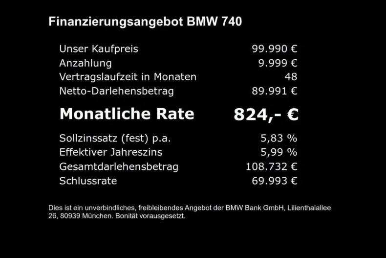 BMW 740 (Seria 7) din 2023 cu 59.990 km - oferta BMW182751 - foto 8