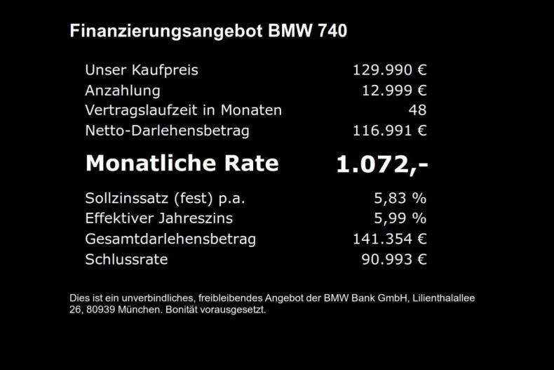 BMW 740 (Seria 7) din 2024 cu 11.990 km - oferta BMW182752 - foto 8