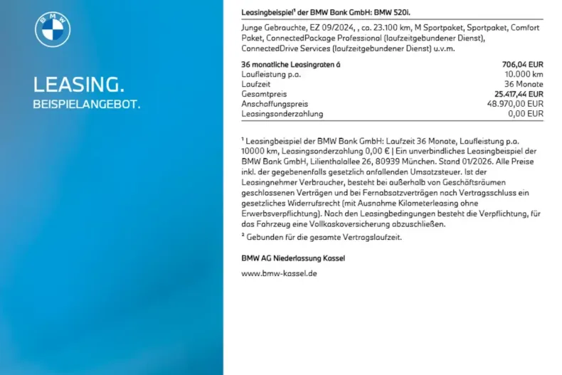 BMW 520 (Seria 5) din 2024 cu 23.180 km - oferta BMW182813 - foto 3