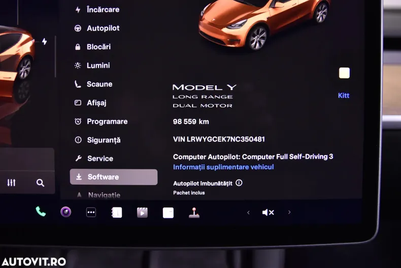 Tesla Model Y din 2022 cu 98.559 km - oferta TES183251 - foto 10