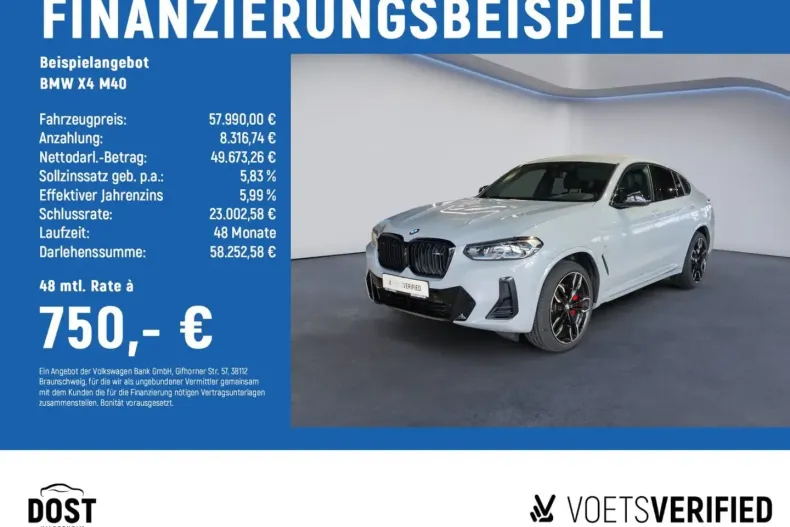 BMW X4 M40 (Seria X) din 2023 cu 21.102 km - oferta BMW183638 - foto 2