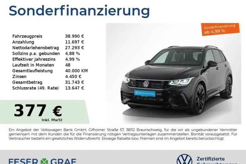 Volkswagen Tiguan din 2024 cu 43.250 km - oferta VOL183872 - foto 1