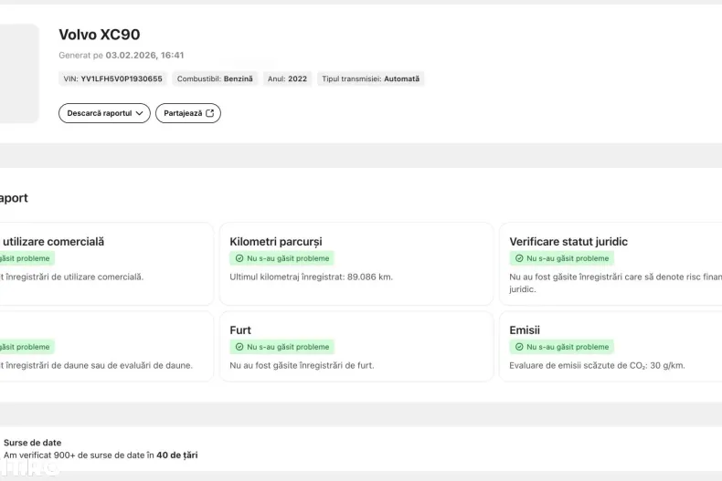 Volvo XC90 din 2022 cu 126.188 km - oferta VOL184552 - foto 12