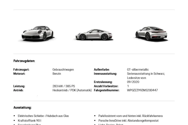 Porsche 911 din 2020 cu 68.500 km - oferta POR184556 - foto 20