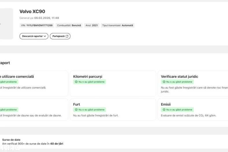 Volvo XC90 din 2021 cu 94.972 km - oferta VOL185472 - foto 15