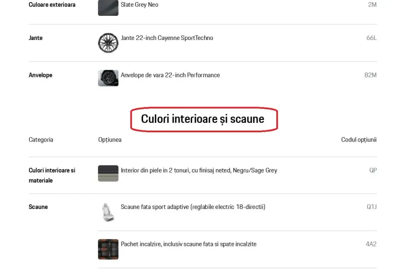 Porsche Cayenne din 2026 cu 13 km - oferta POR186040 - foto 11