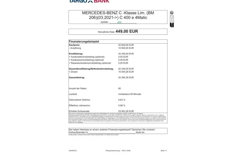 Mercedes-Benz C 400 (Clasa C) din 2024 cu 32.715 km - oferta MER186546 - foto 20