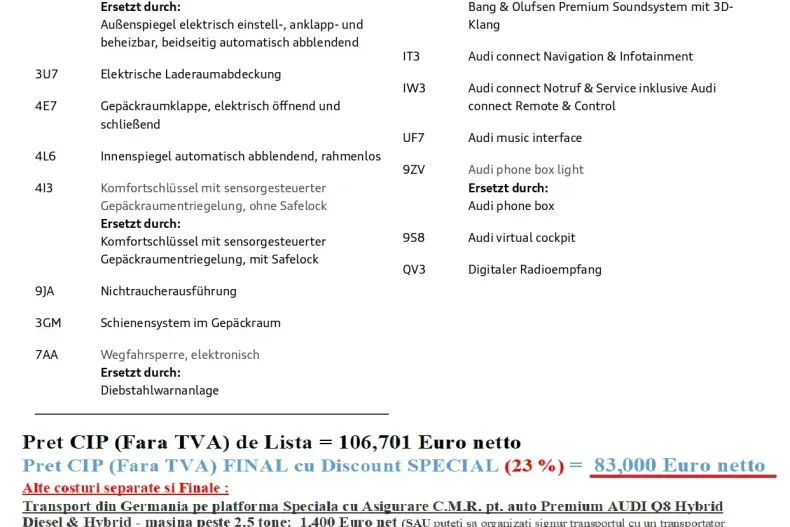 Audi Q8 din 2026 cu 13 km - oferta AUD187423 - foto 19