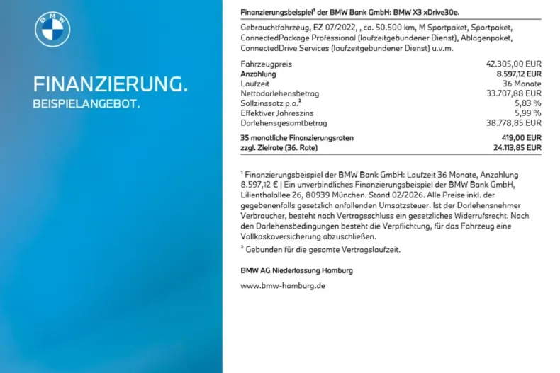 BMW X3 (Seria X) din 2022 cu 50.524 km - oferta BMW187624 - foto 14