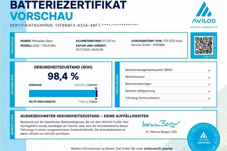 Mercedes-Benz EQS din 2022 cu 61.120 km - oferta MER187884 - foto 13