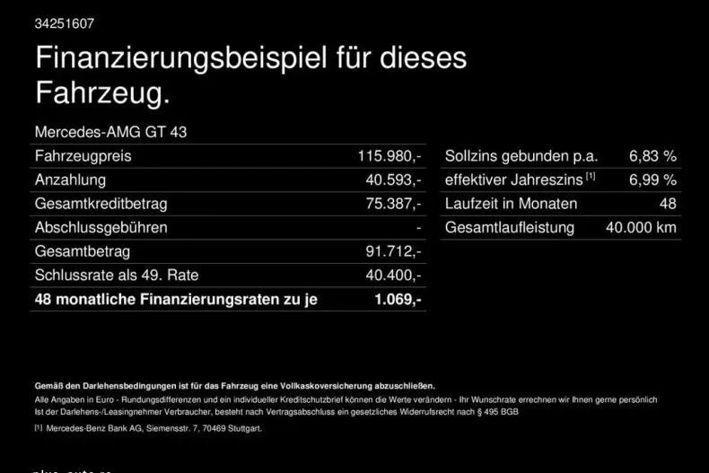 Mercedes-Benz AMG GT (Clasa GT) din 2024 cu 22.900 km - oferta MER188126 - foto 2