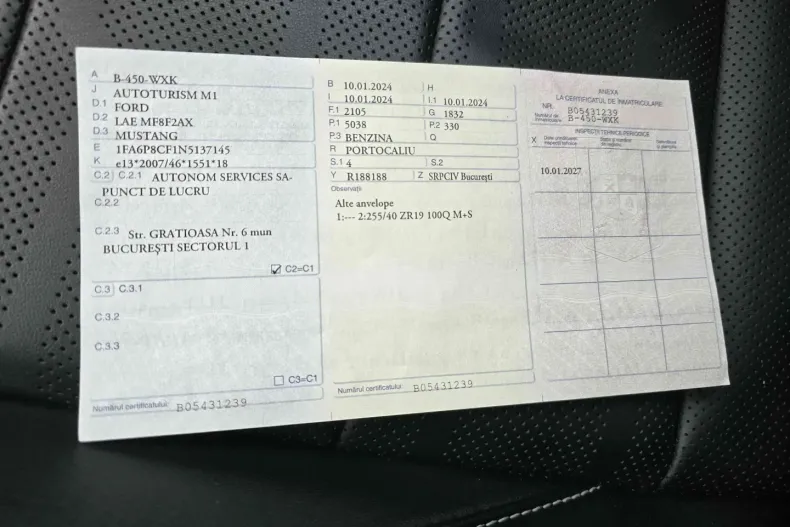 Ford Mustang din 2024 cu 20.535 km - oferta FOR188362 - foto 17