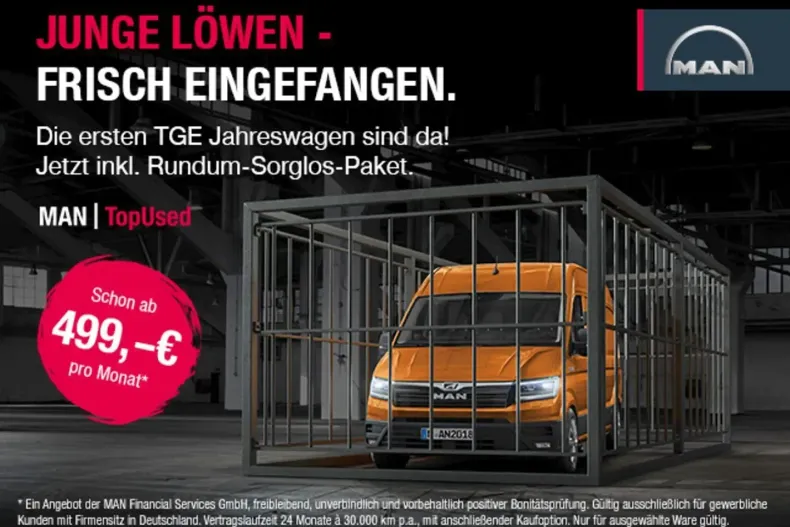 MAN TGE din 2024 cu 50.180 km - oferta MAN188398 - foto 13