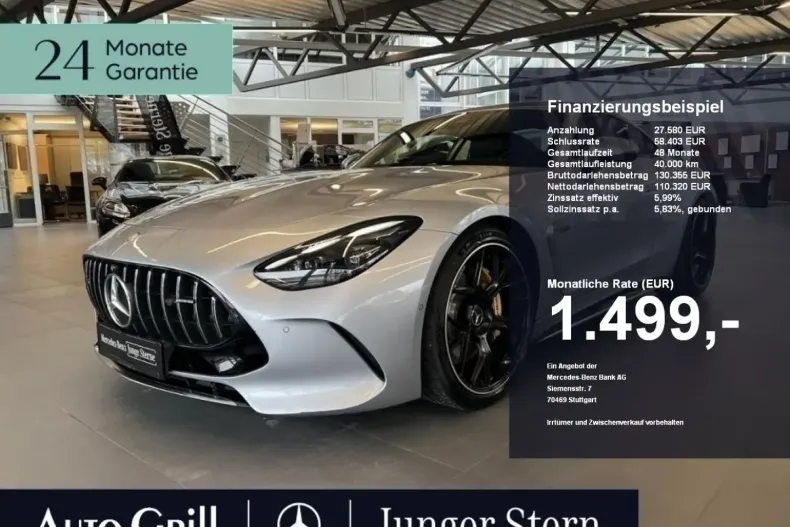 Mercedes-Benz AMG GT (Clasa GT) din 2024 cu 18.707 km - oferta MER188845 - foto 1