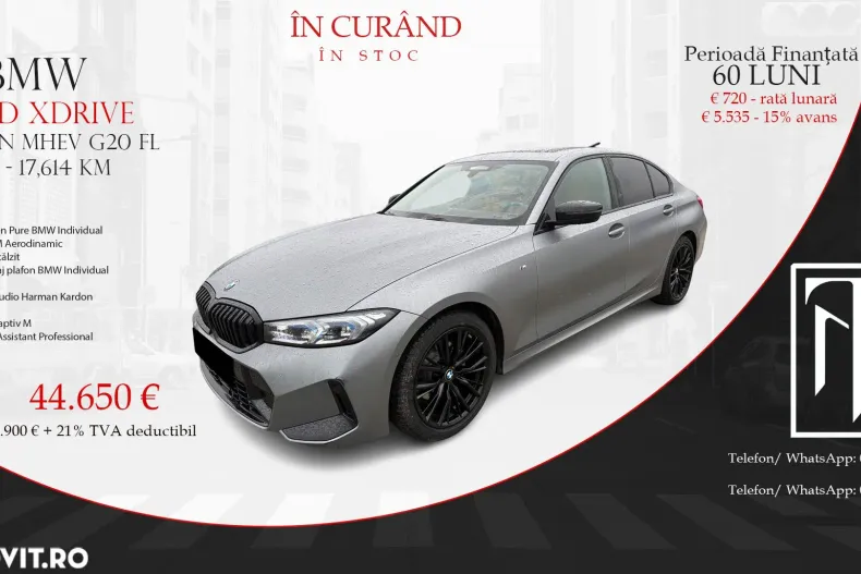 BMW 320d (Seria 3) din 2024 cu 17.614 km - oferta BMW192851 - foto 1