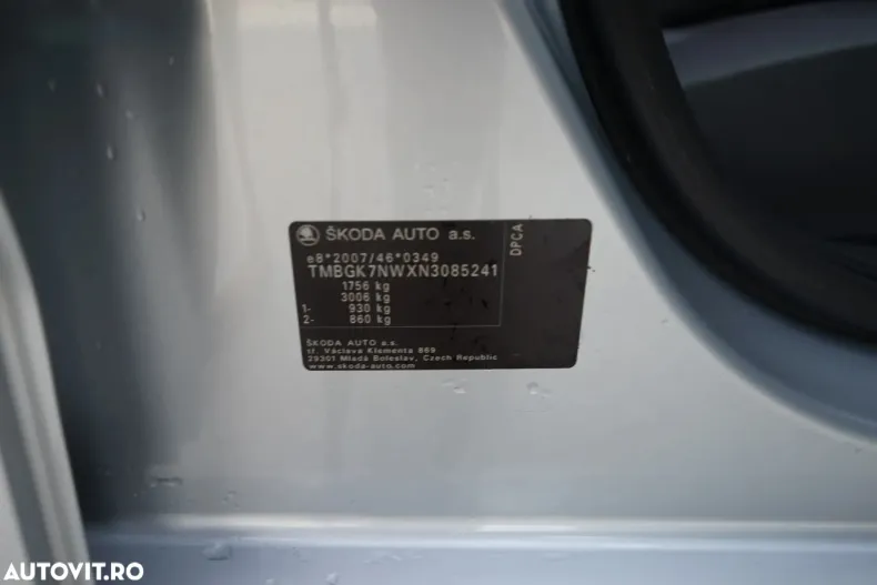 Skoda Kamiq din 2022 cu 14.032 km - oferta SKO192943 - foto 10
