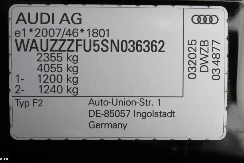 Audi A5 din 2025 cu 6.913 km - oferta AUD193116 - foto 38
