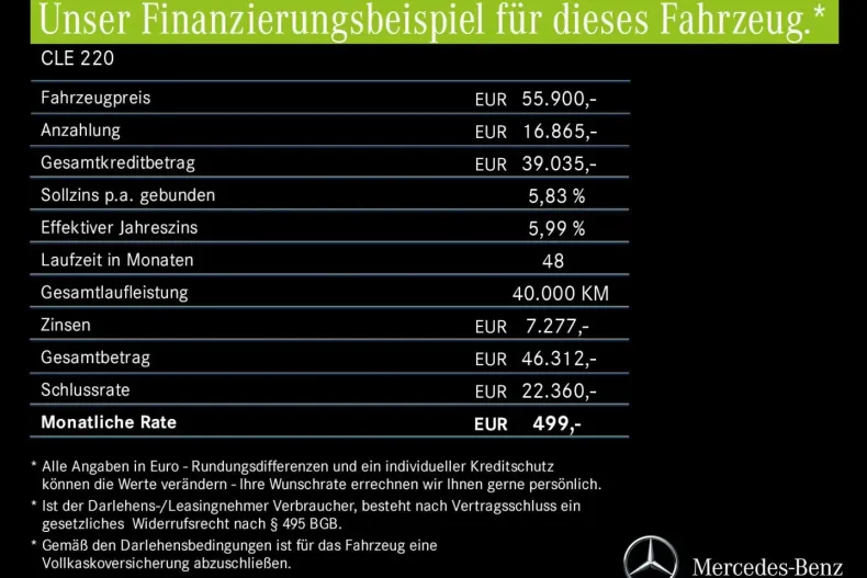 Mercedes-Benz CLE 220 (Clasa CLE) din 2024 cu 7.916 km - oferta MER193519 - foto 25