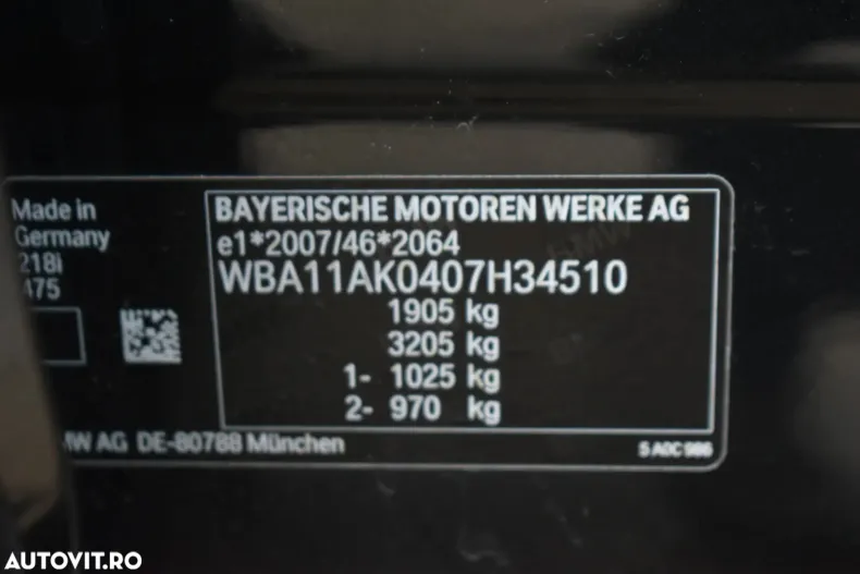 BMW 218i (Seria 2) din 2020 cu 94.419 km - oferta BMW193621 - foto 11