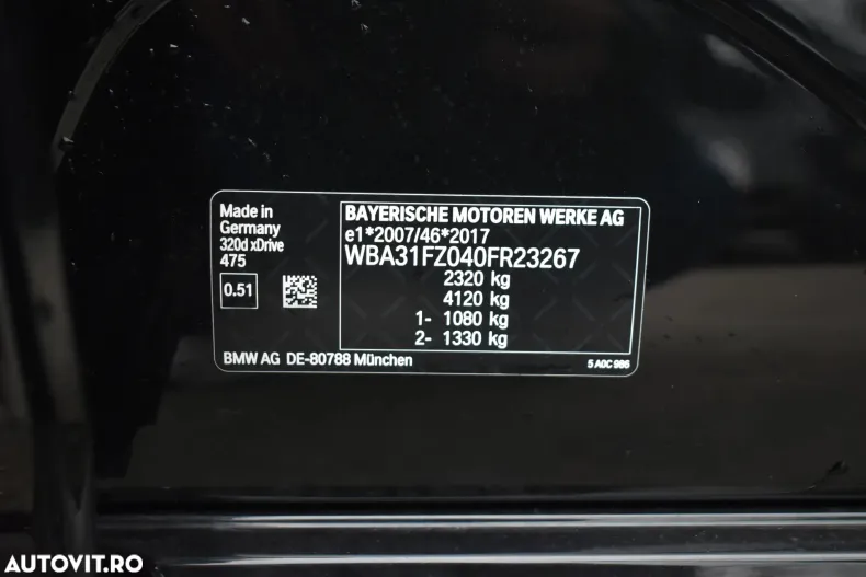 BMW 320d (Seria 3) din 2023 cu 53.806 km - oferta BMW194162 - foto 11