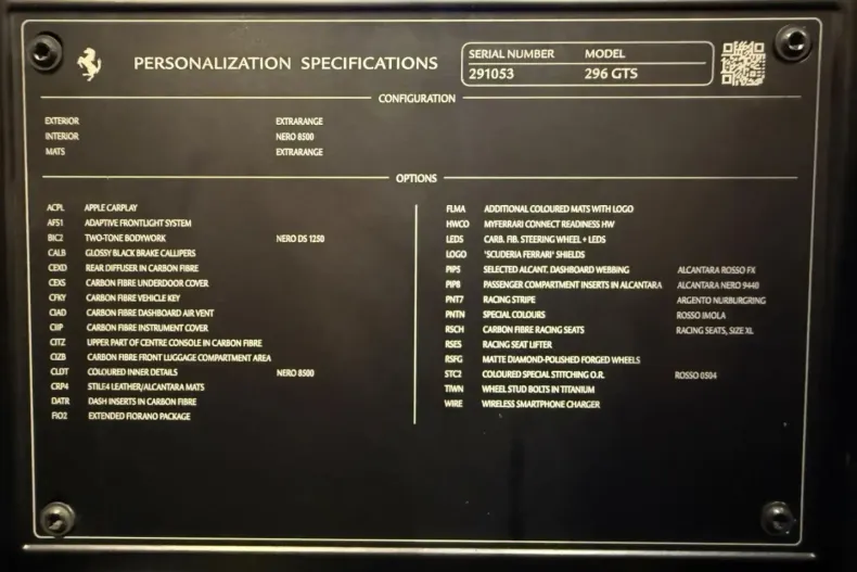 Ferrari 296 GTS din 2024 cu 23.522 km - oferta FER194858 - foto 36