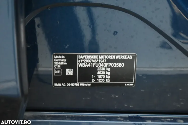 BMW 320d (Seria 3) din 2023 cu 122.236 km - oferta BMW195200 - foto 17