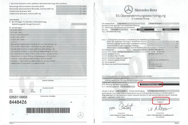 Mercedes-Benz AMG GT 4-door Coupe din 2023 cu 21.546 km - oferta MER195551 - foto 18