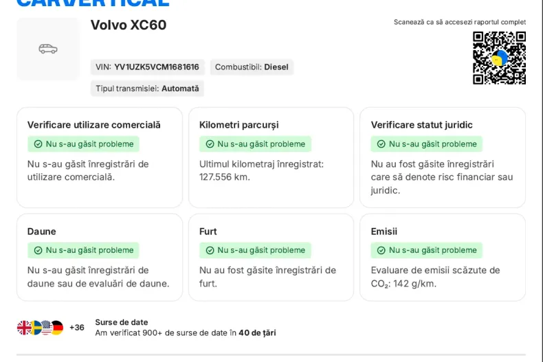 Volvo XC60 din 2021 cu 178.500 km - oferta VOL196526 - foto 37