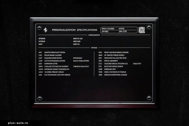 Ferrari 296 GTB din 2023 cu 3.495 km - oferta FER196759 - foto 25