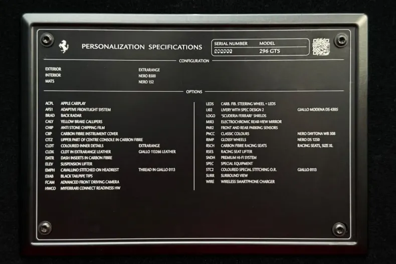 Ferrari 296 GTS din 2023 cu 9.814 km - oferta FER196766 - foto 7