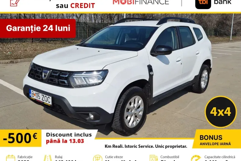 Dacia Duster din 2022 cu 163.400 km - oferta DAC197331 - foto 1