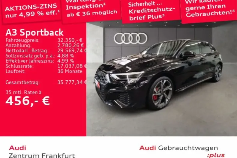 Audi A3 din 2022 cu 59.084 km - oferta AUD197624 - foto 1