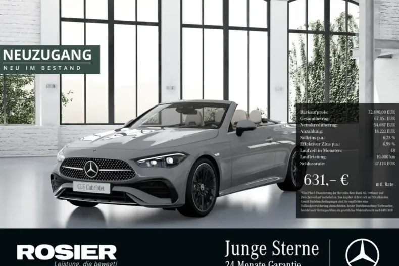 Mercedes-Benz CLE 450 (Clasa CLE) din 2025 cu 34.454 km - oferta MER197707 - foto 1