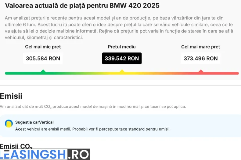 BMW 420d (Seria 4) din 2025 cu 4.999 km - oferta BMW198239 - foto 8