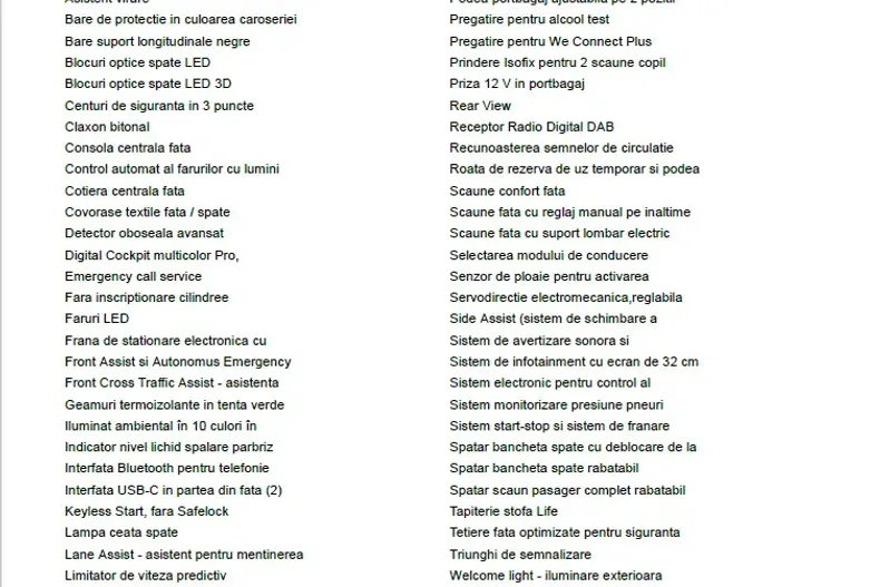 Volkswagen Tiguan din 2025 cu 5 km - oferta VOL198400 - foto 12