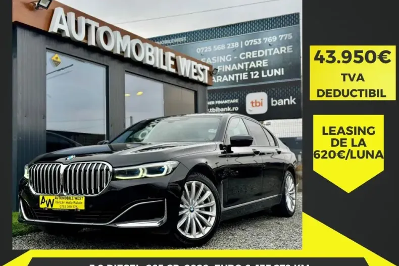 BMW 730d (Seria 7) din 2020 cu 135.278 km - oferta BMW198684 - foto 1