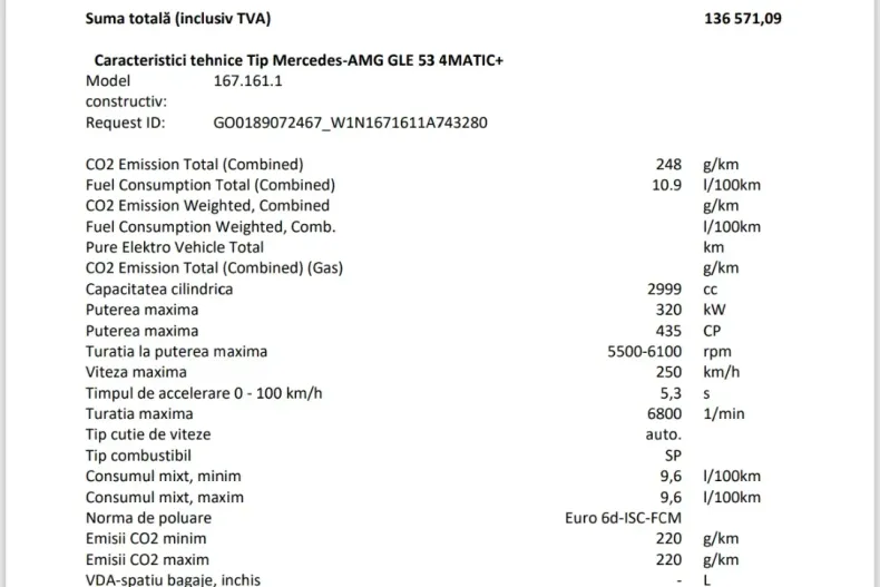 Mercedes-Benz GLE din 2022 cu 60.000 km - oferta MER198935 - foto 21