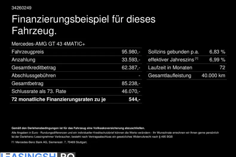 Mercedes-Benz AMG GT (Clasa GT) din 2025 cu 12.354 km - oferta MER199857 - foto 2