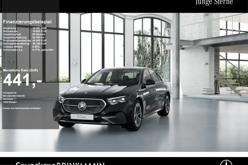 Mercedes-Benz E 300 (Clasa E) din 2025 cu 15.465 km - oferta MER200177 - foto 1