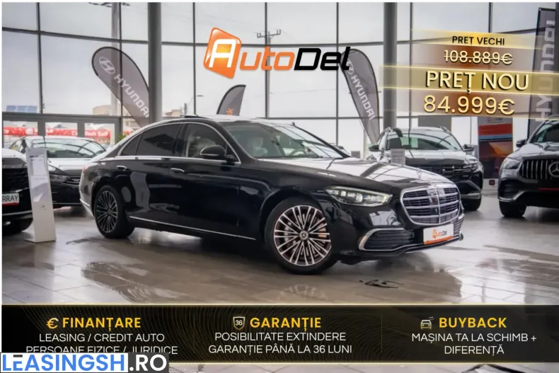 Mercedes-Benz S 580 (Clasa S) din 2021 cu 96.965 km - oferta MER200315 - foto 1
