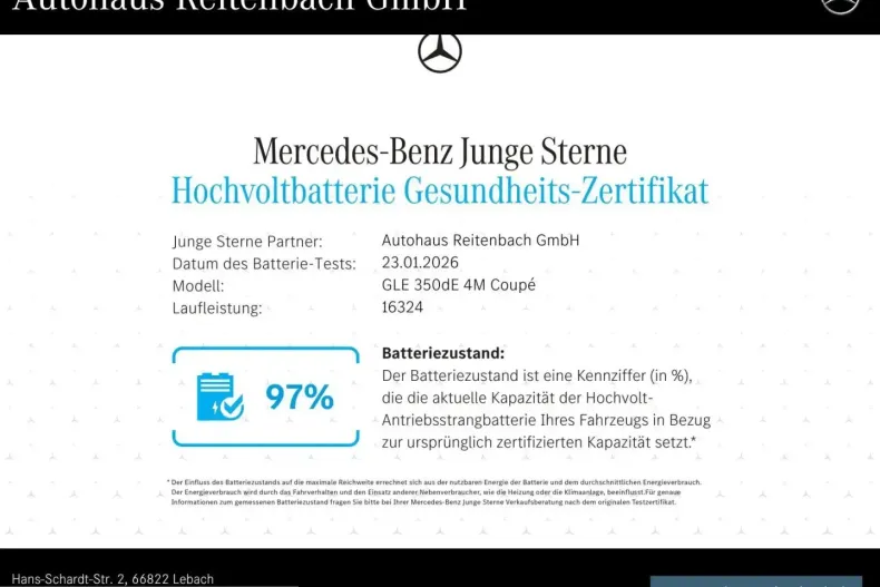 Mercedes-Benz GLE 350 (Clasa GLE) din 2025 cu 16.324 km - oferta MER200414 - foto 5
